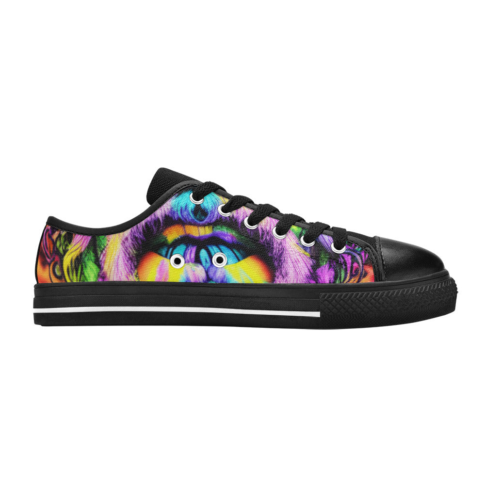 WOMEN'S Cc Canvas Classic Tie Canvas Surreal Custom Sneakers