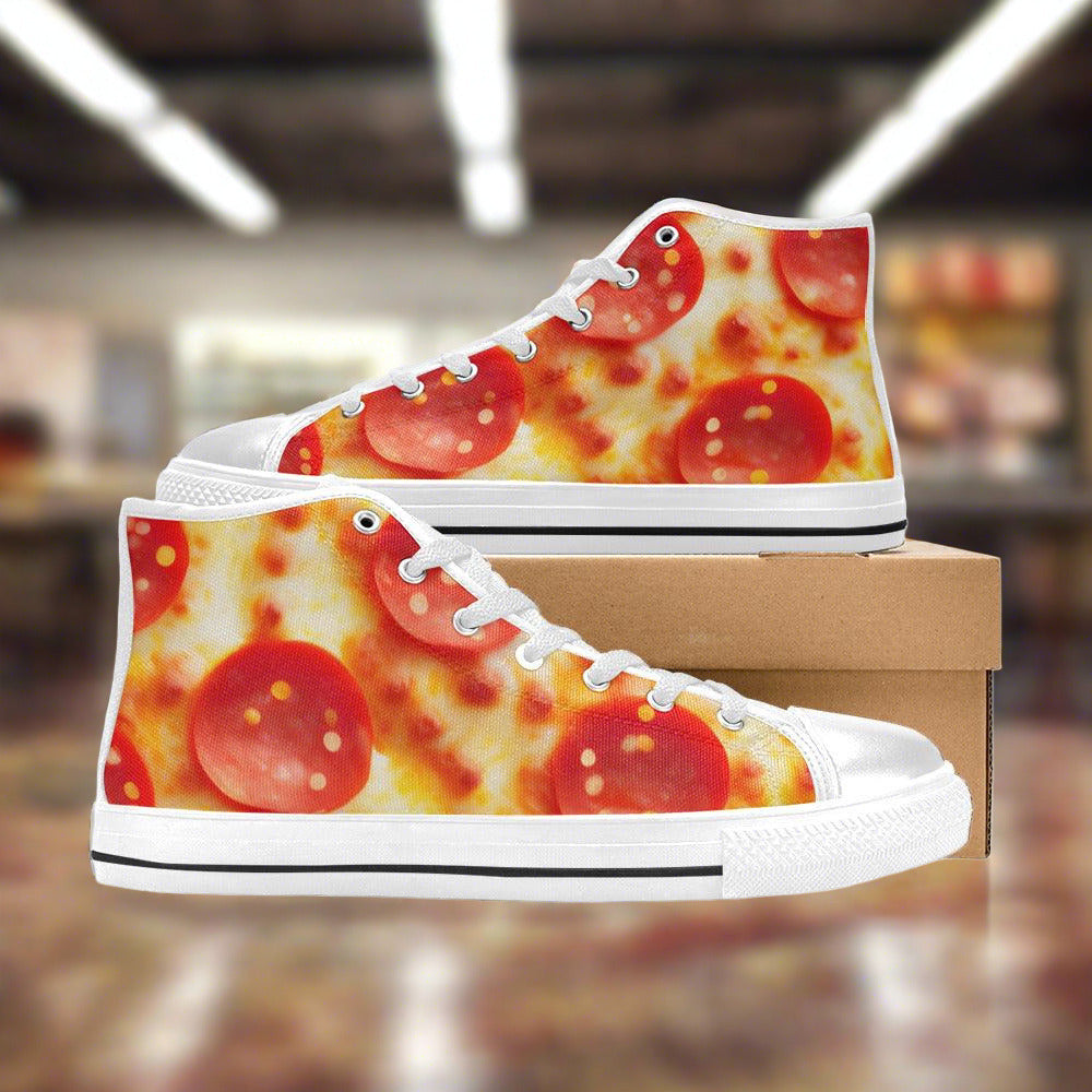 Koi Earthy Brown Wearable WOMEN Bold Art - Freaky Shoes | Custom Art Sneakers