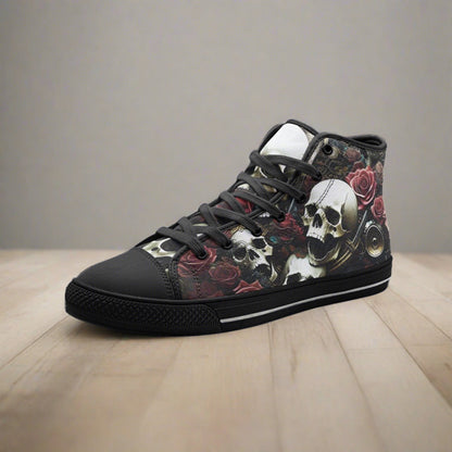 Cyberpunk Pink Cream Wearable Bold Art - Freaky Shoes | Custom Art Sneakers