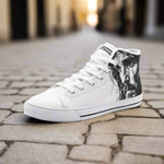 Jesus Saves Unisex High Top Canvas Shoes - Freaky Shoes®