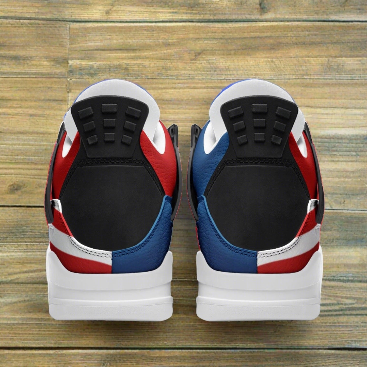 Wolf Dark Cosmic Vivid Bold Art - Freaky Shoes | Custom Art Sneakers