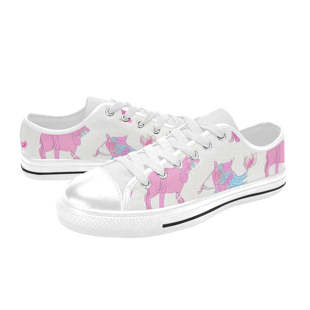 MEN'S Cc Unicorn Art Unicorns Canvas Vivid Sneakers