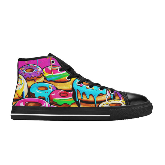 WOMEN'S Dripping Frosting From Rainbow High Top Canvas Y2K Sneakers