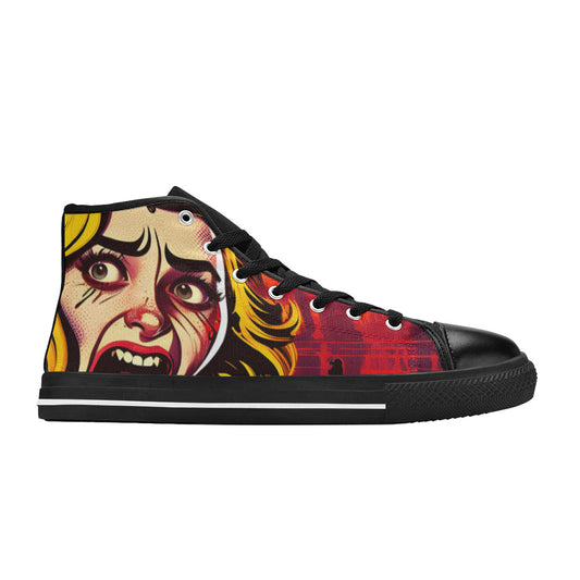 MEN'S Scream 1 Men’S High Top Canvas Dreamcore Sneakers