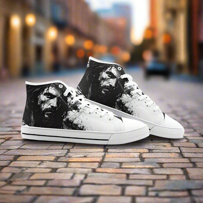 Mermaid Vivid Multicolor Custom UNISEX Bold Art - Freaky Shoes | Custom Art Sneakers