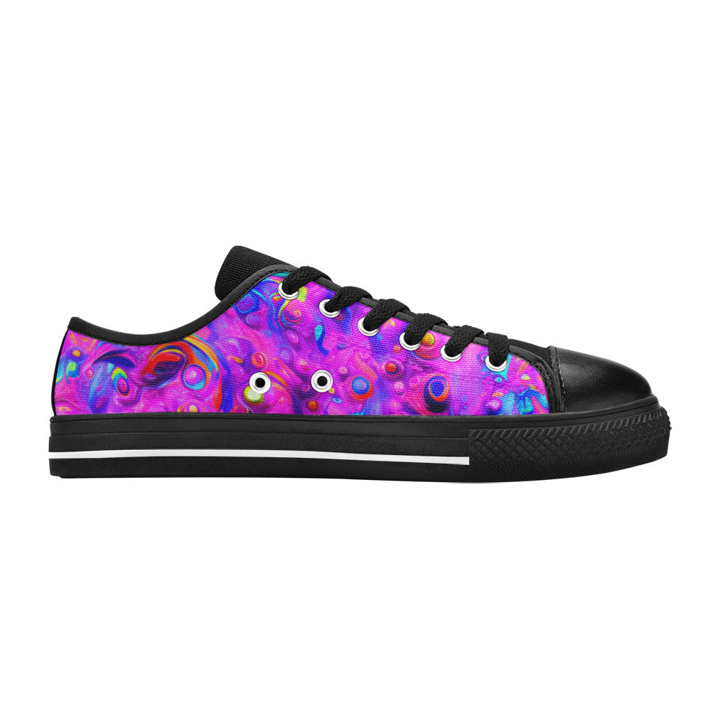 MEN'S Cc Acid Bath Art Canvas Neon Fantasy Sneakers