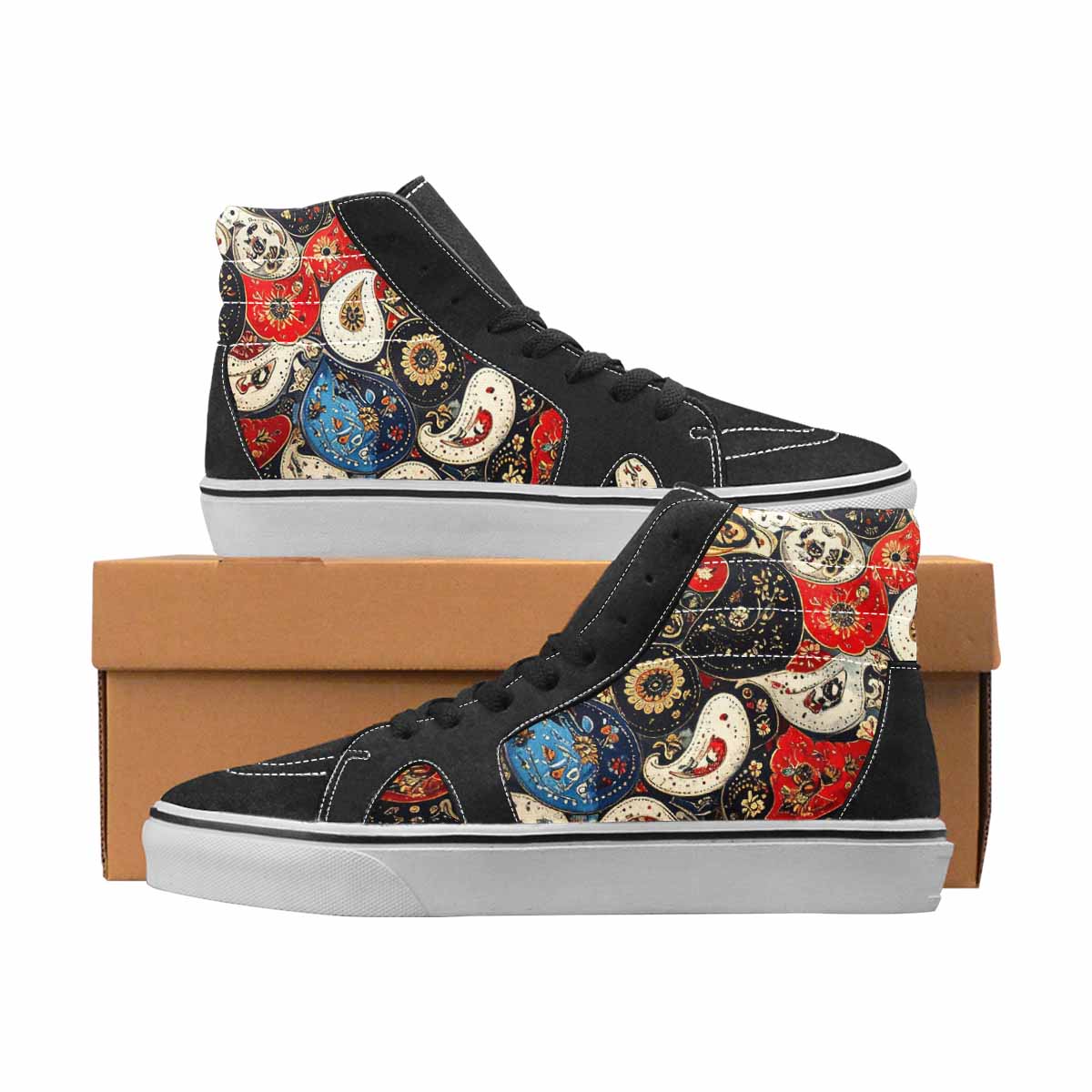 WOMEN'S Dark Black White Repeat 3 Ferion