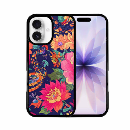 iPhone 17 Case — Snakes Print Floral Seamless Floral, Custom Made Phone Cover