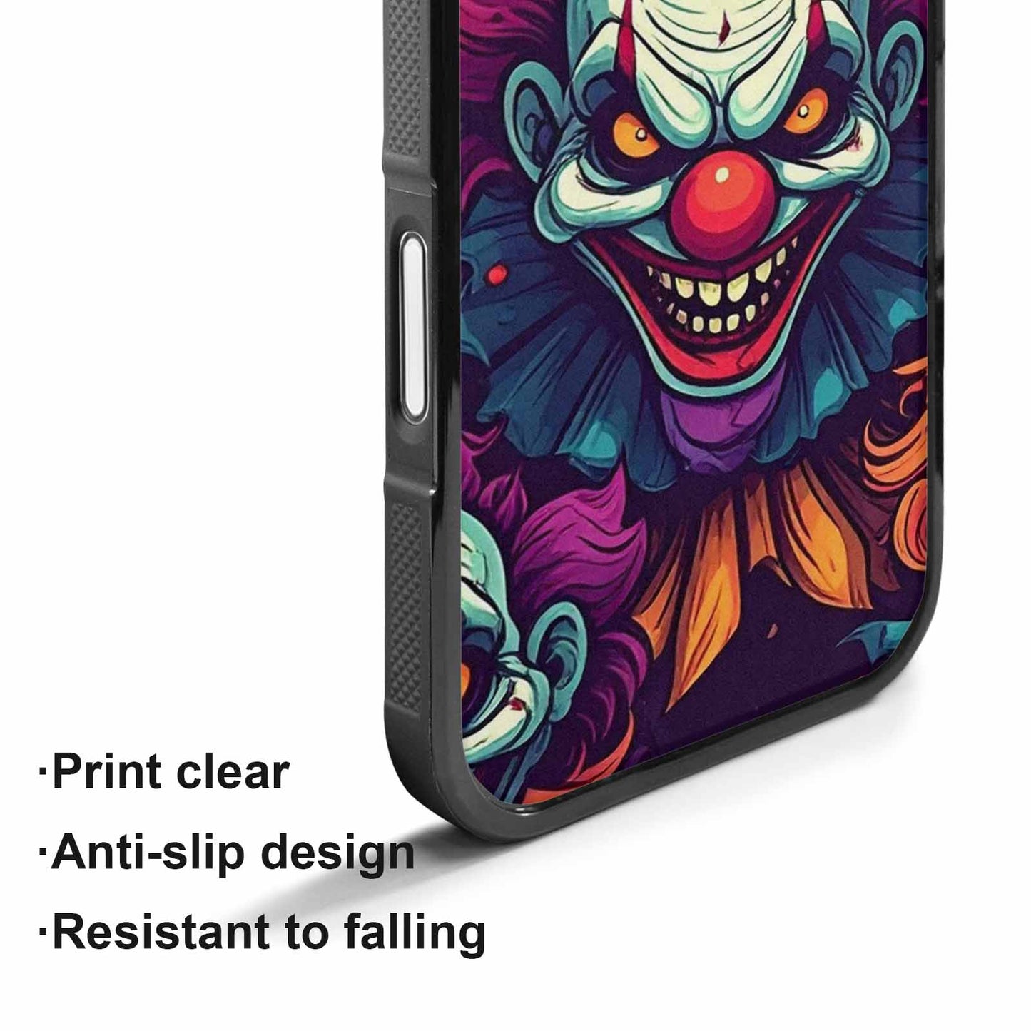 iPhone 17 Case — Evil Clowns Cartoon Art Cartoon Cute, Customized Protective Case