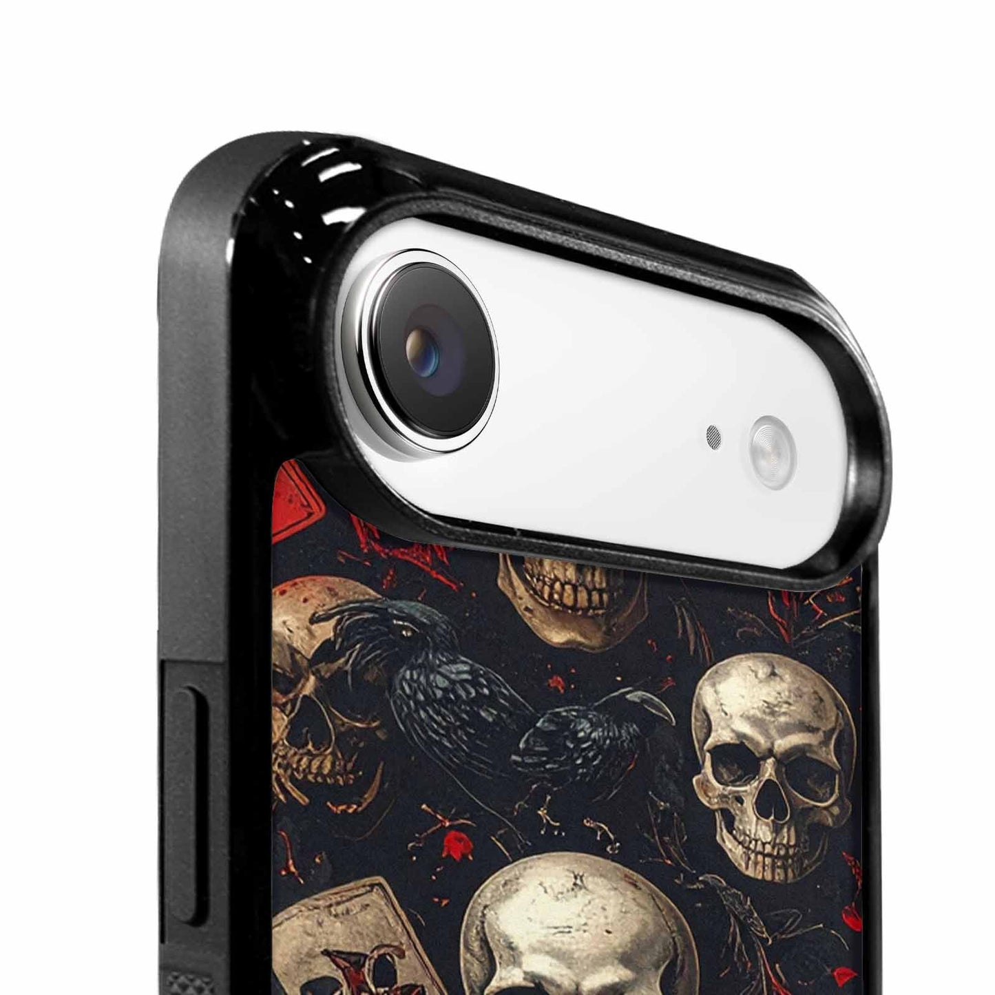 iPhone 17 Air Case — Skull Dark Art Gothic Print Gothic, Custom Print Case Cover