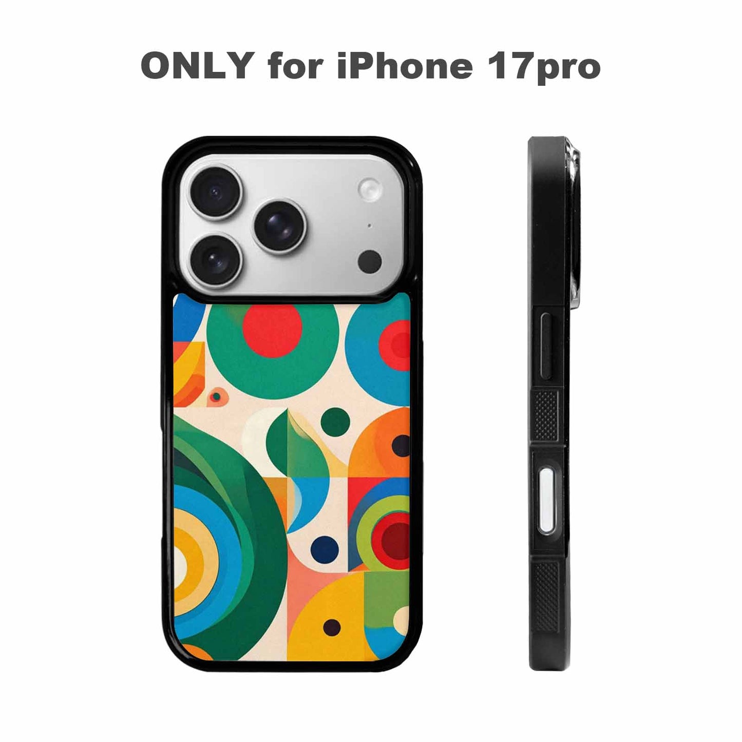 iPhone 17 Pro Case — Mod Cartoon Art Pattern Cartoon Cute, Custom Printed Phone Case