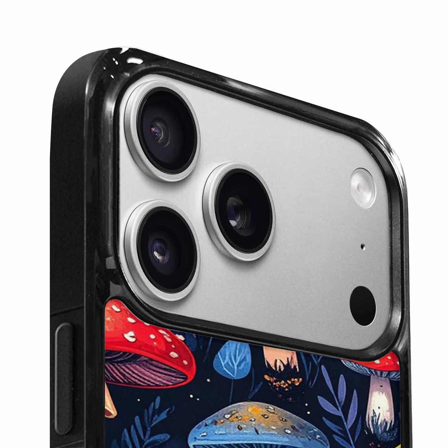 iPhone 17 Pro Case — Vivid Winter Mushroom Seamless Cartoon Cute, Custom Designed Case Cover