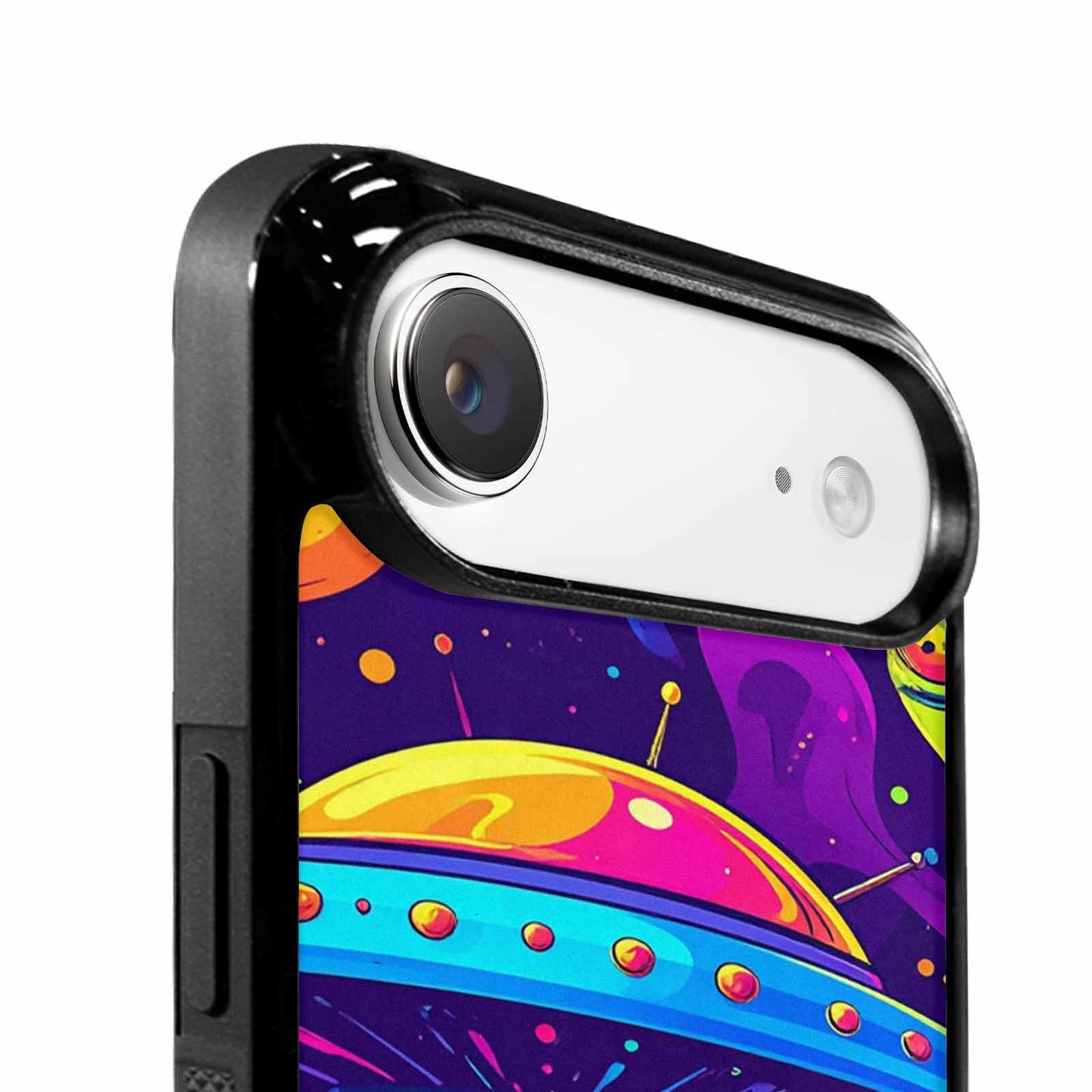 iPhone 17 Air Case — Alien Ufo Cartoon Art Pattern Alien, Custom Designed Case Cover
