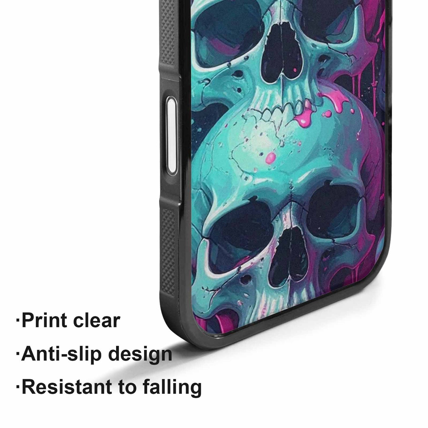 iPhone 17 Case — Thousands Of Skulls Gothic Skulls, Custom Print Case Cover