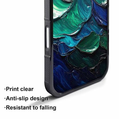 iPhone 17 Air Case — Seamless Tileable Pattern Of Overlapping Tie, Custom Made Phone Cover