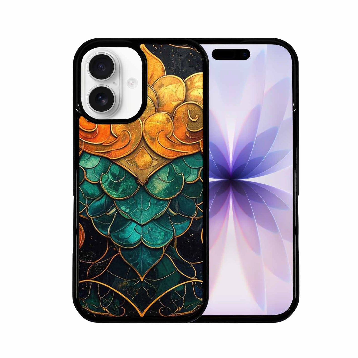iPhone 17 Case — Dragon Scale Fantasy Art Original Art, Custom Printed Phone Case