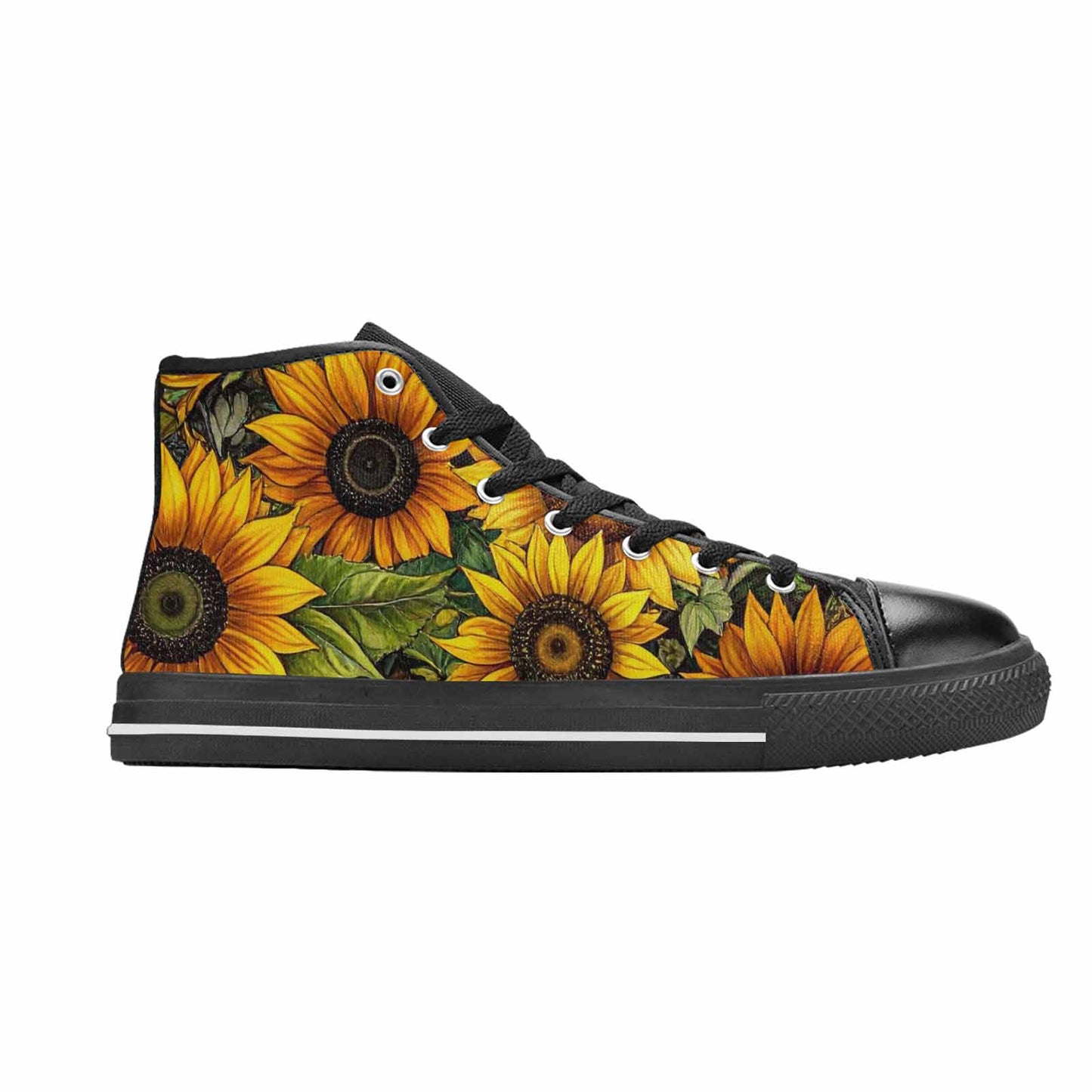 MEN'S Sunflower High Top Canvas Grunge Shoes