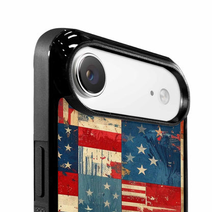 iPhone 17 Air Case — Small American Flag Stars And Galaxy, Customized Protective Case