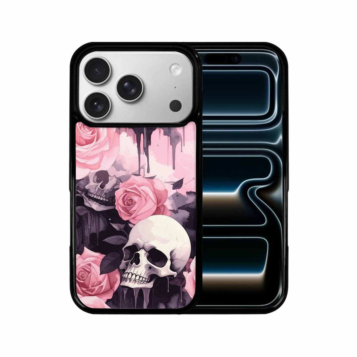 iPhone 17 Pro Case — Skull Dark Art Gothic Print Gothic, Unique Phone Case Design
