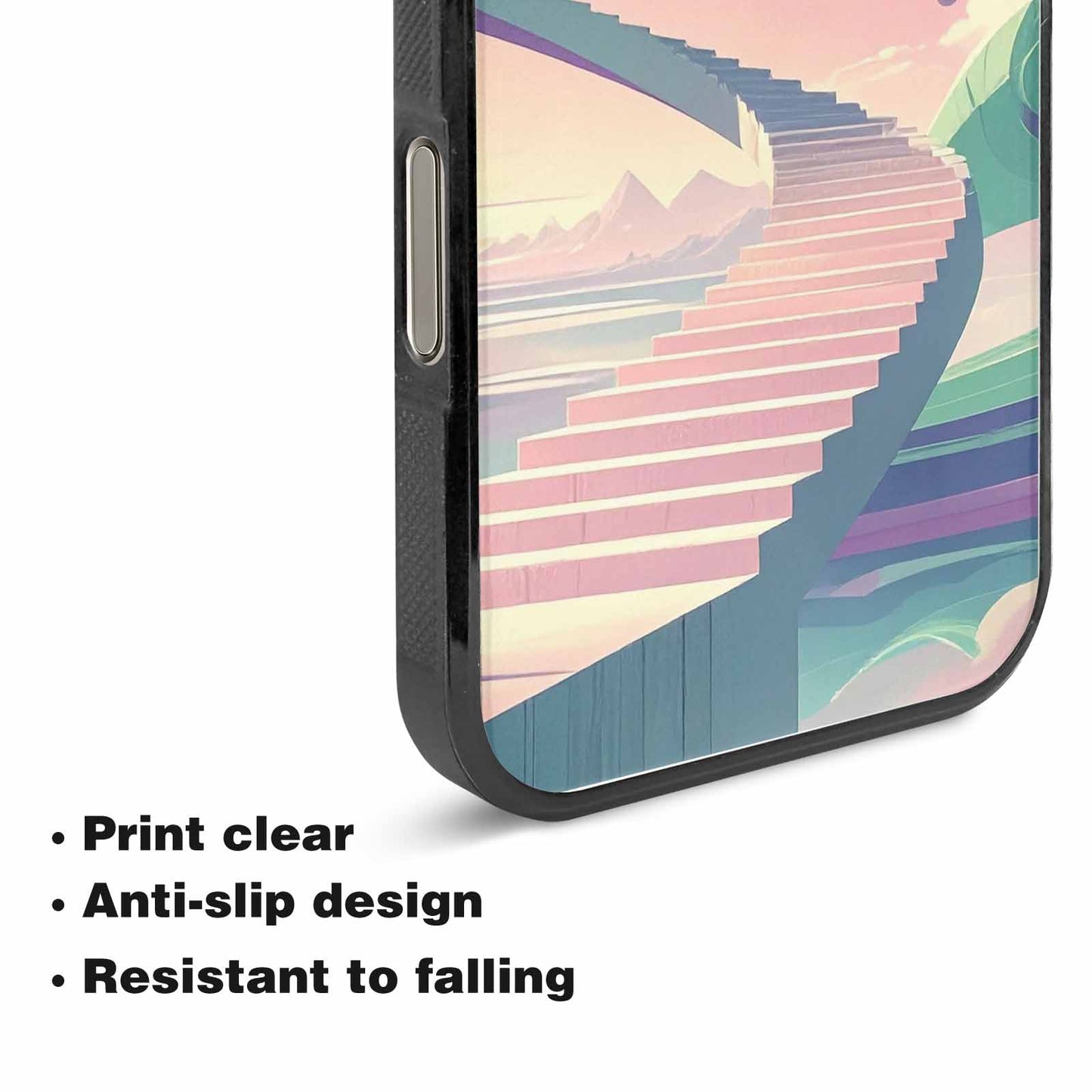 iPhone 15 Pro Max Case — 1930s European Surrealist Art Style Dreamlike, Custom Printed Phone Case