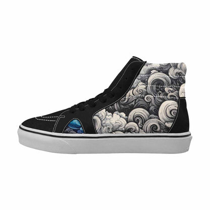 MEN'S Tie High Top Canvas Vivid Sneakers