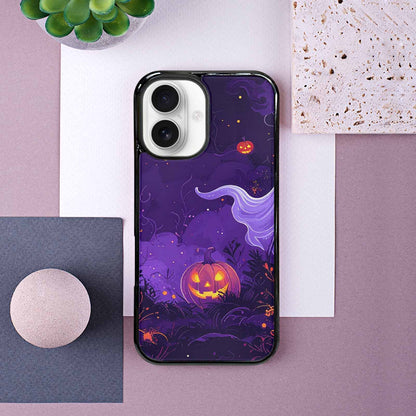 iPhone 16 Case — Halloween Art Print Edge To Edge, Custom Art Phone Cover