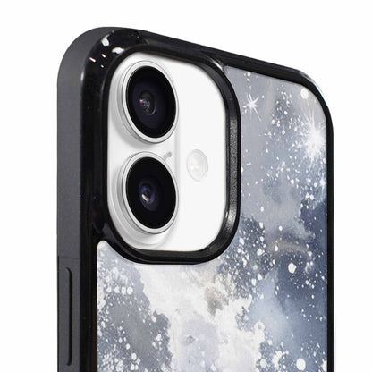 iPhone 17 Case — Galaxy Art Silver White Galaxy Space, Custom Made Phone Cover