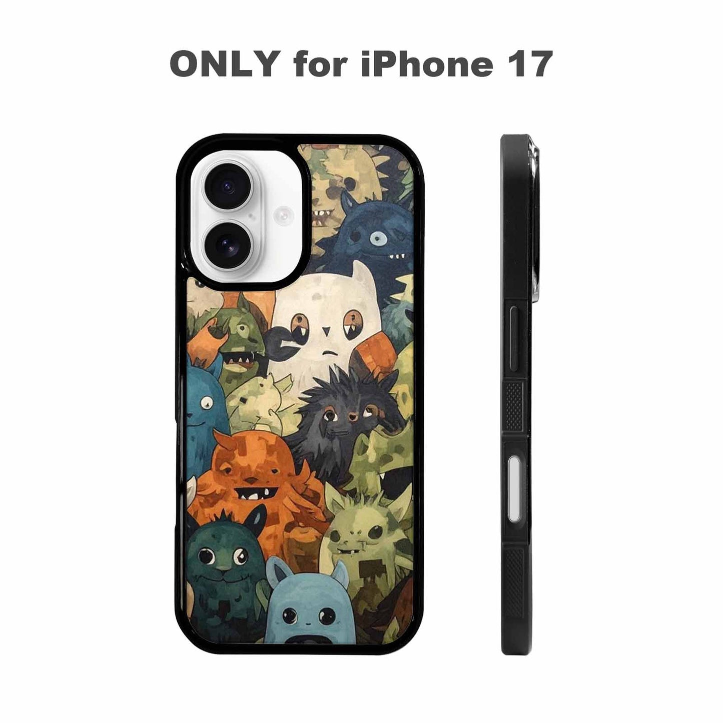iPhone 17 Case — Monsters Camomonsters Pattern Gsw Camo, Custom Designed Case Cover