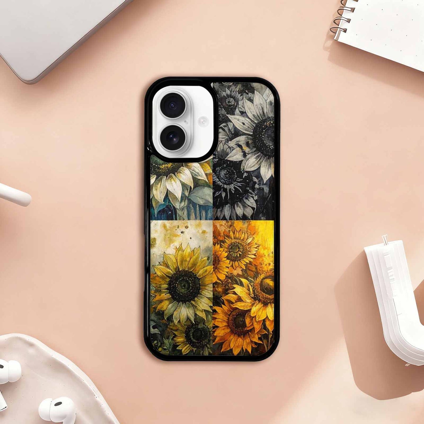 iPhone 17 Case — Blend Melt Them Together Floral, Customized Protective Case
