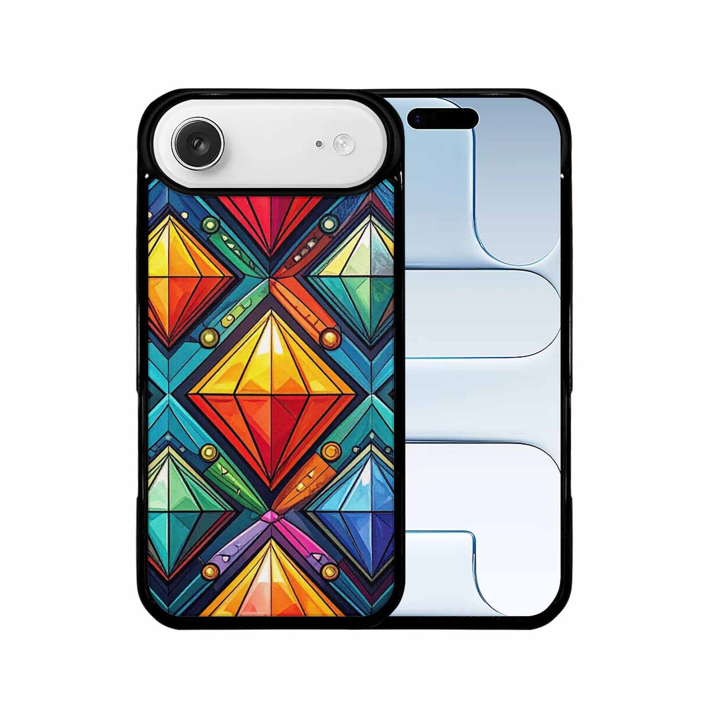 iPhone 17 Air Case — Vintage Summer Diamond Retro Vintage, Unique Phone Case Design