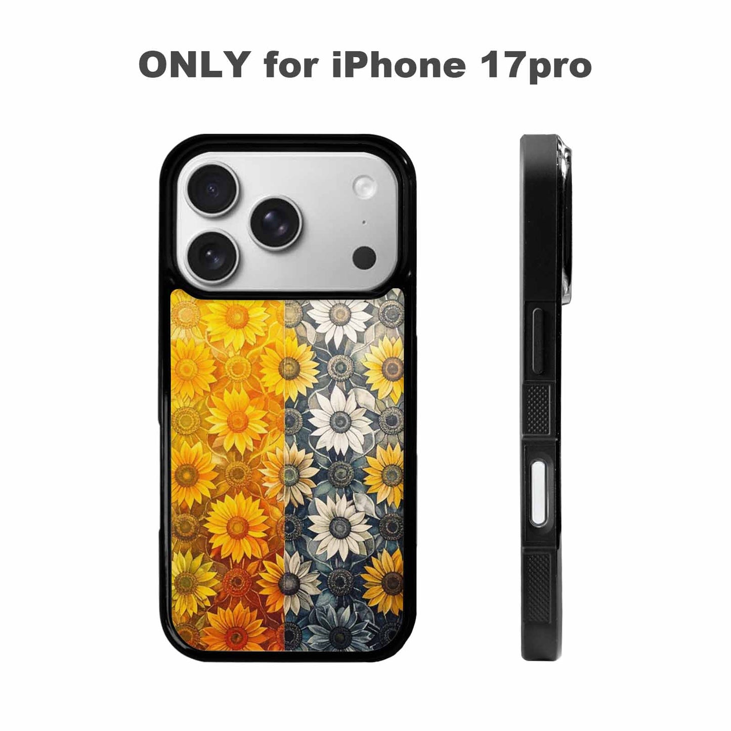 iPhone 17 Pro Case — Blend Melt Them Together Small Floral, Custom Phone Case