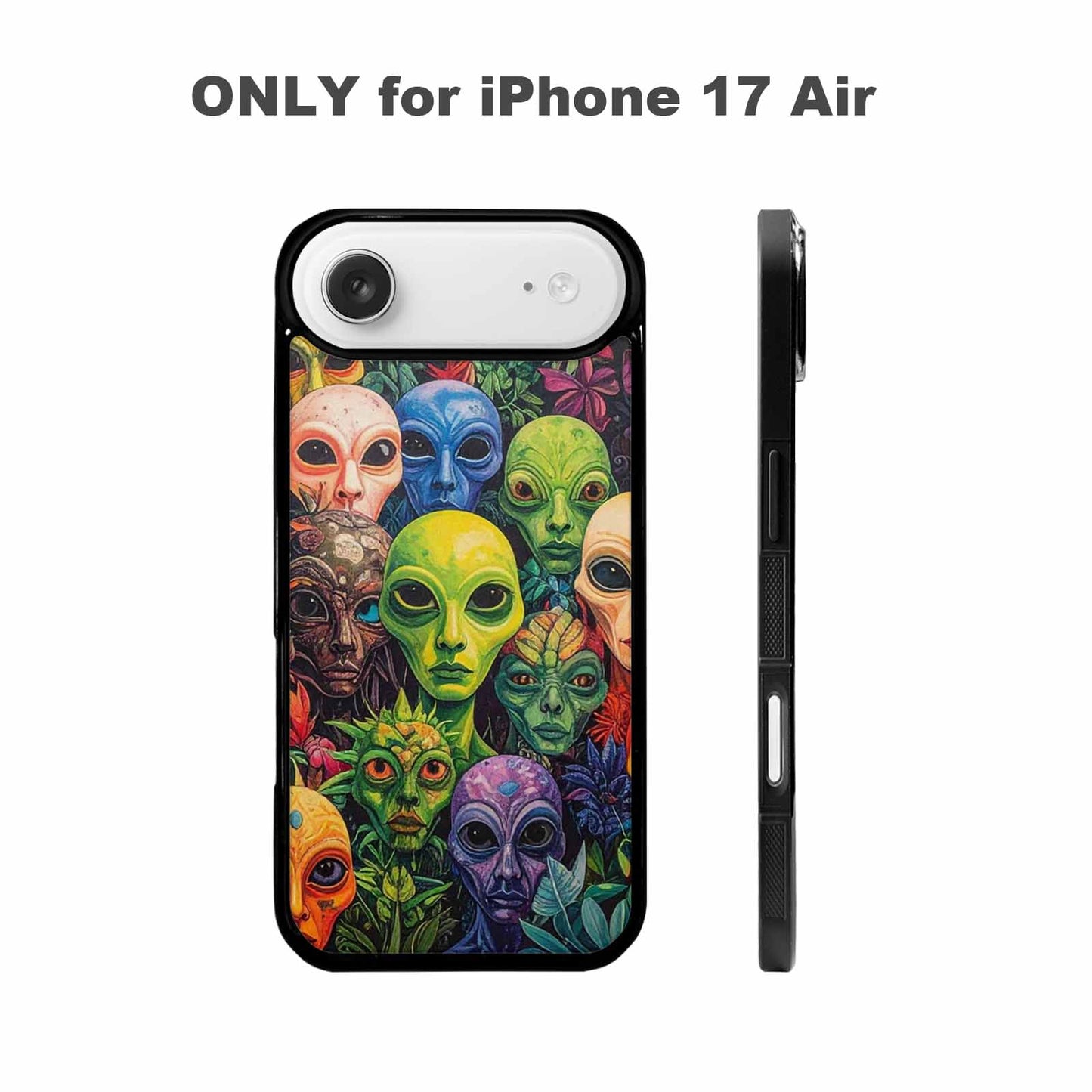 iPhone 17 Air Case — Aliens Pattern Hundreds Of Sma Alien, Custom Designed Case Cover