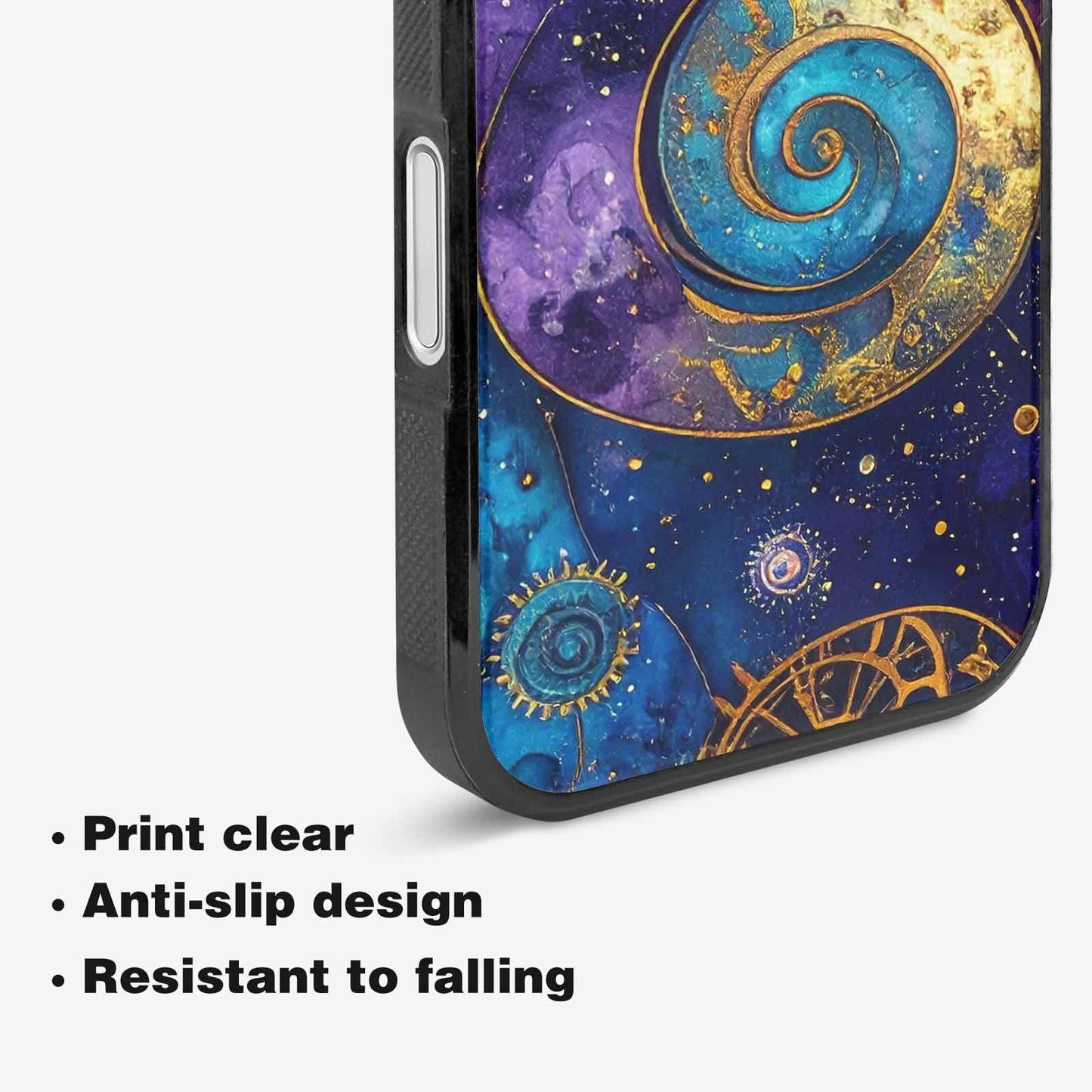 iPhone 16 Case — Steampunk Galaxy Custom, Unique Phone Case Design