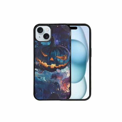 iPhone 15 Plus Case — Eamless Repeating Pattern Of Overlapping Pumpkin, Personalized Phone Case