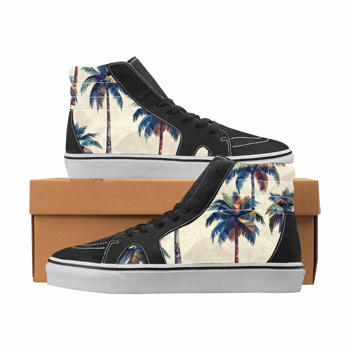 WOMEN'S Chrome Bling Palm Tree Over Ferion