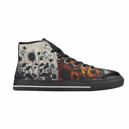 WOMEN'S Blend Melt Them High Top Canvas Aesthetic Custom Shoes