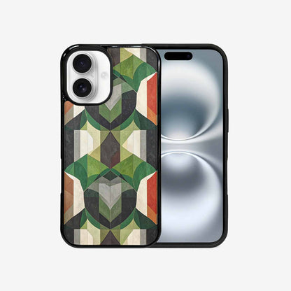 iPhone 16 Case — Aromantic Flag Color Theme Small Rainbow, Custom Made Phone Cover