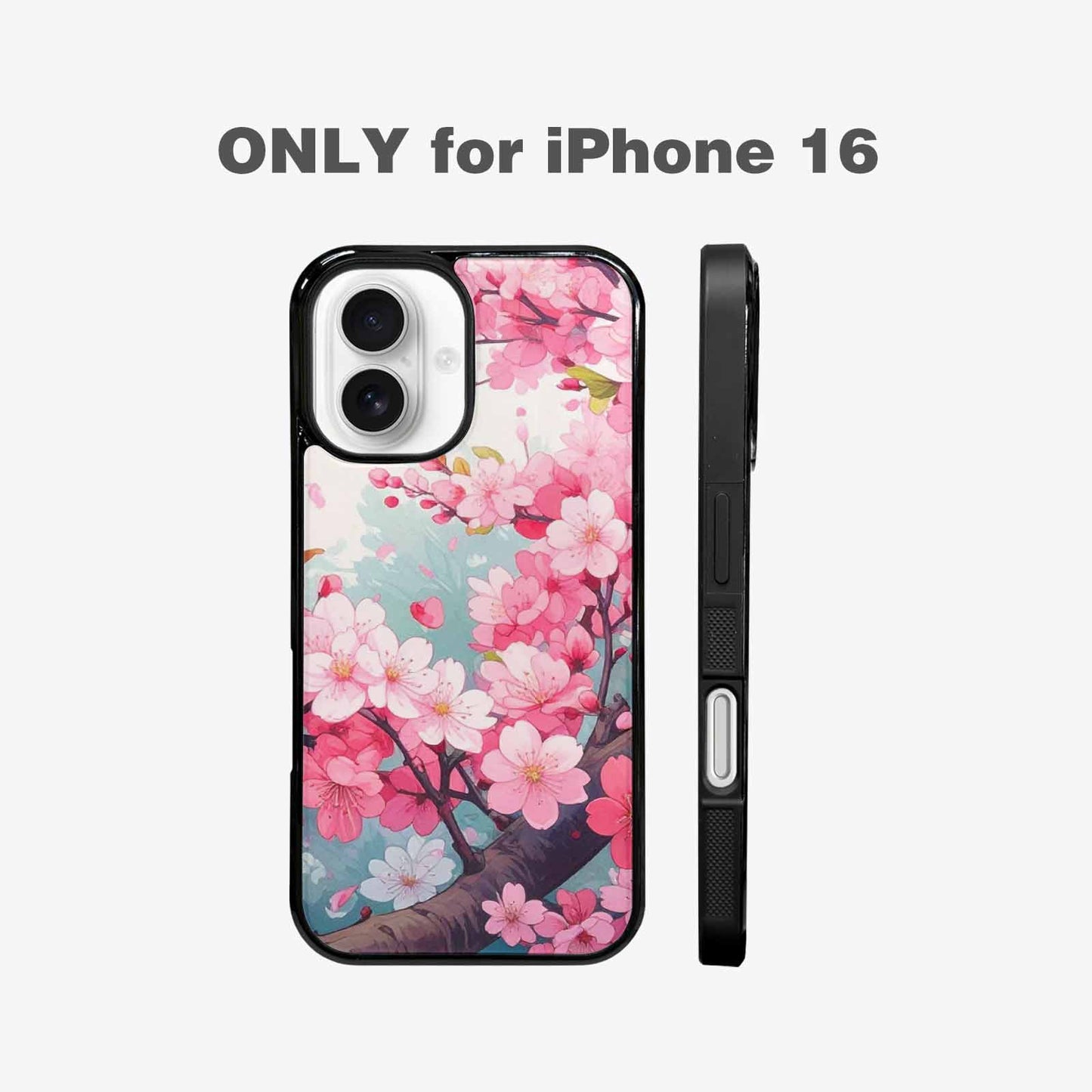 iPhone 16 Case — Cherry Blossom Branch Cherry Blossom Branches, Custom Phone Case