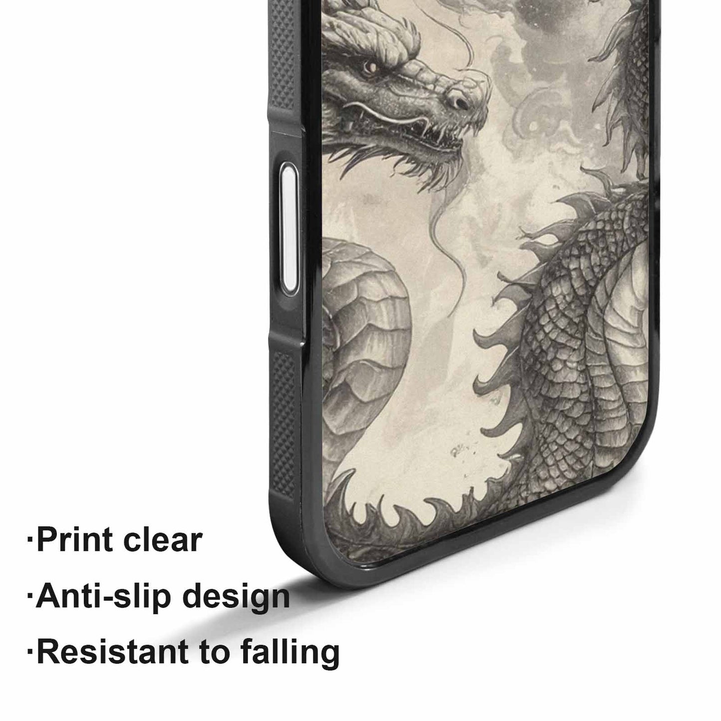 iPhone 17 Case — Retro Dragons Flame Retro Vintage, Custom Phone Case