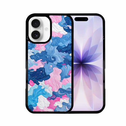 iPhone 17 Case — Vivid Camo Transgender Camo, Custom Designed Case Cover