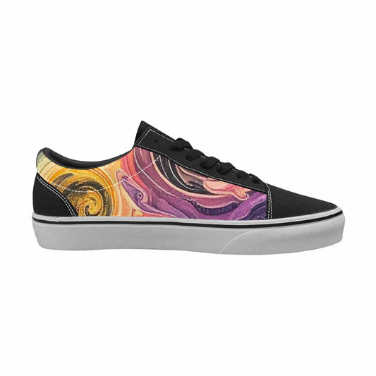 MEN'S Tie Lace-Up Canvas Y2K Custom Shoes