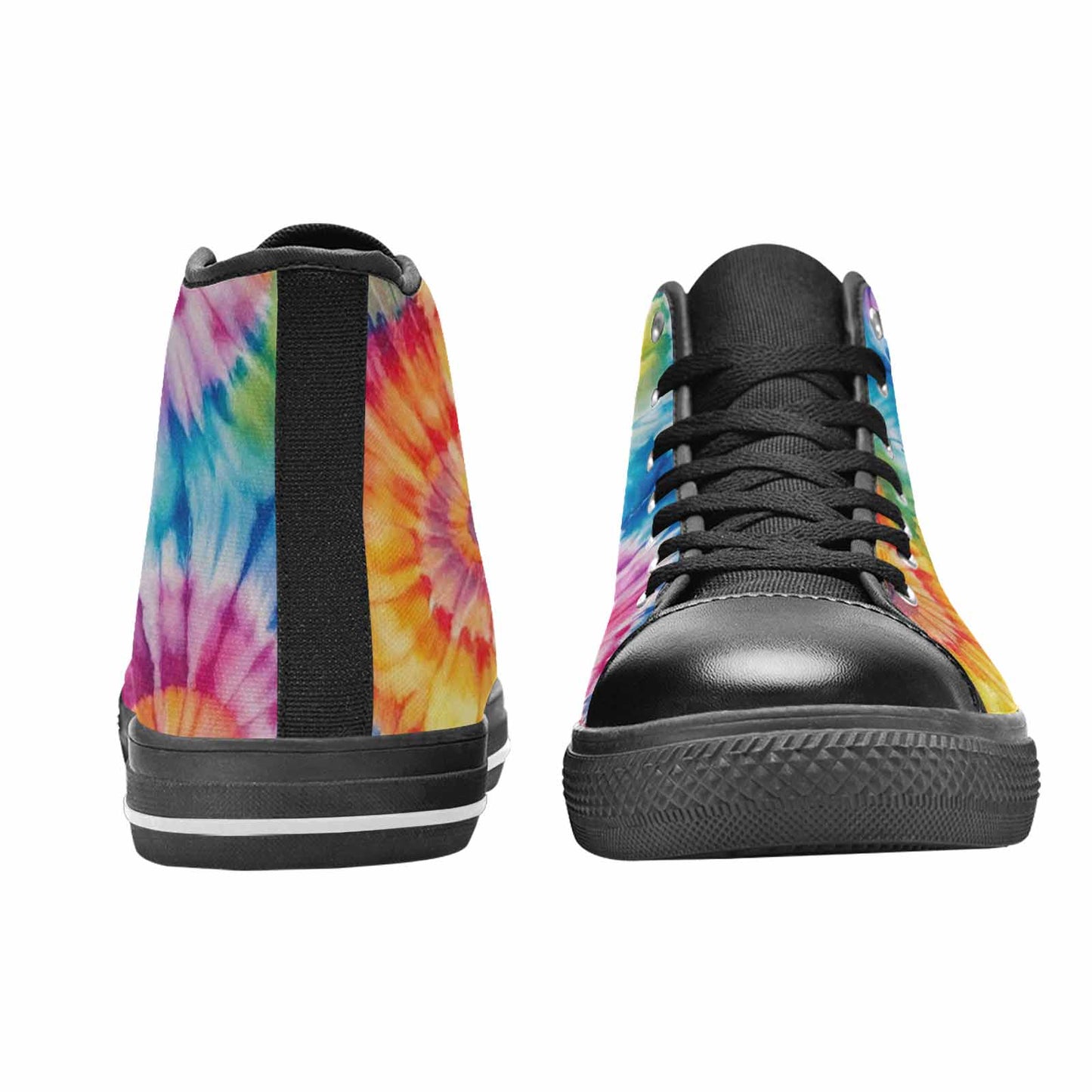 MEN'S Tie Dye Swirl High Top Canvas Dreamcore Sneakers