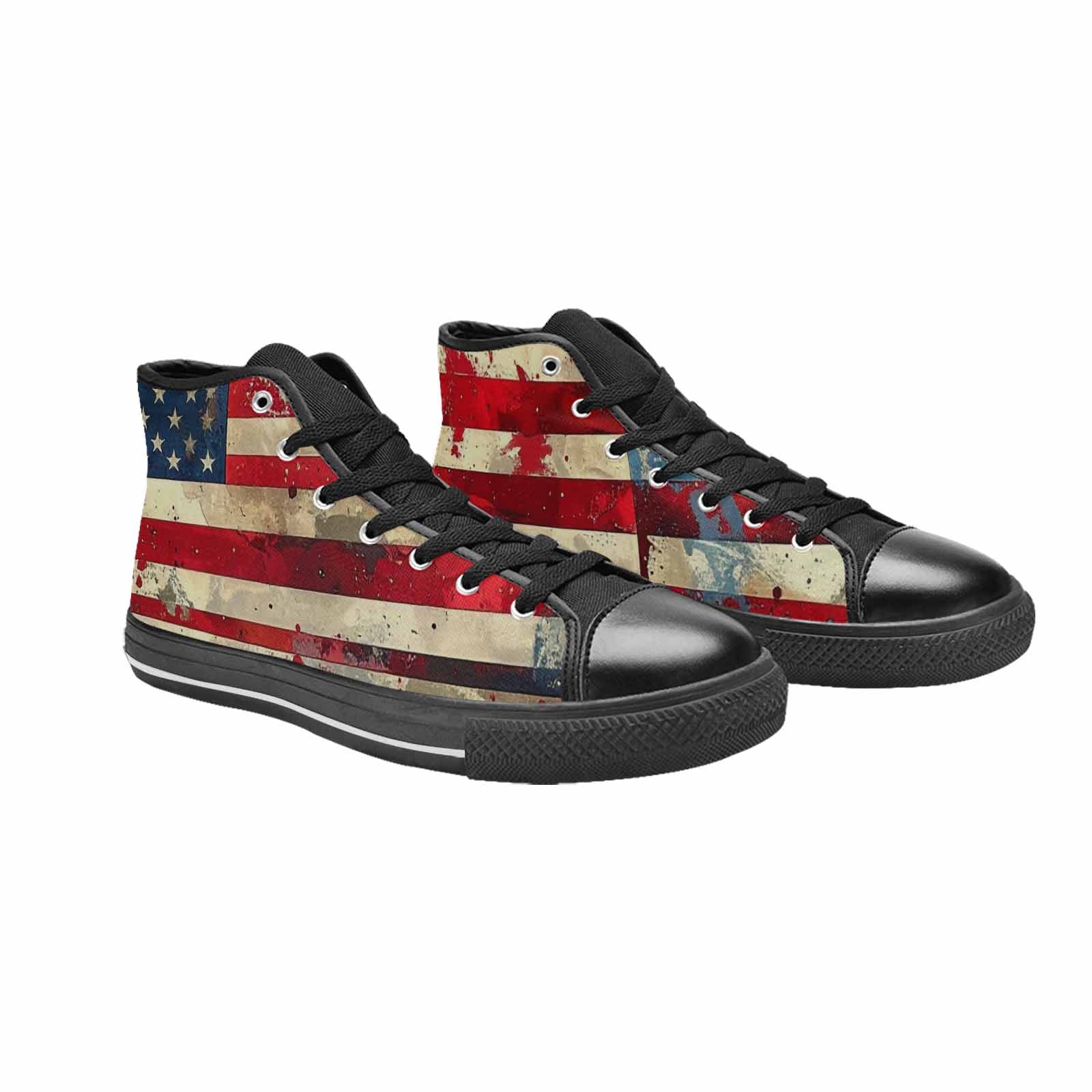 MEN'S American Flag Stars High Top Canvas Dreamcore Sneakers