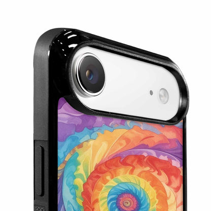 iPhone 17 Air Case — Tie Dye Swirls Tie Dye Tie, Personalized Phone Case