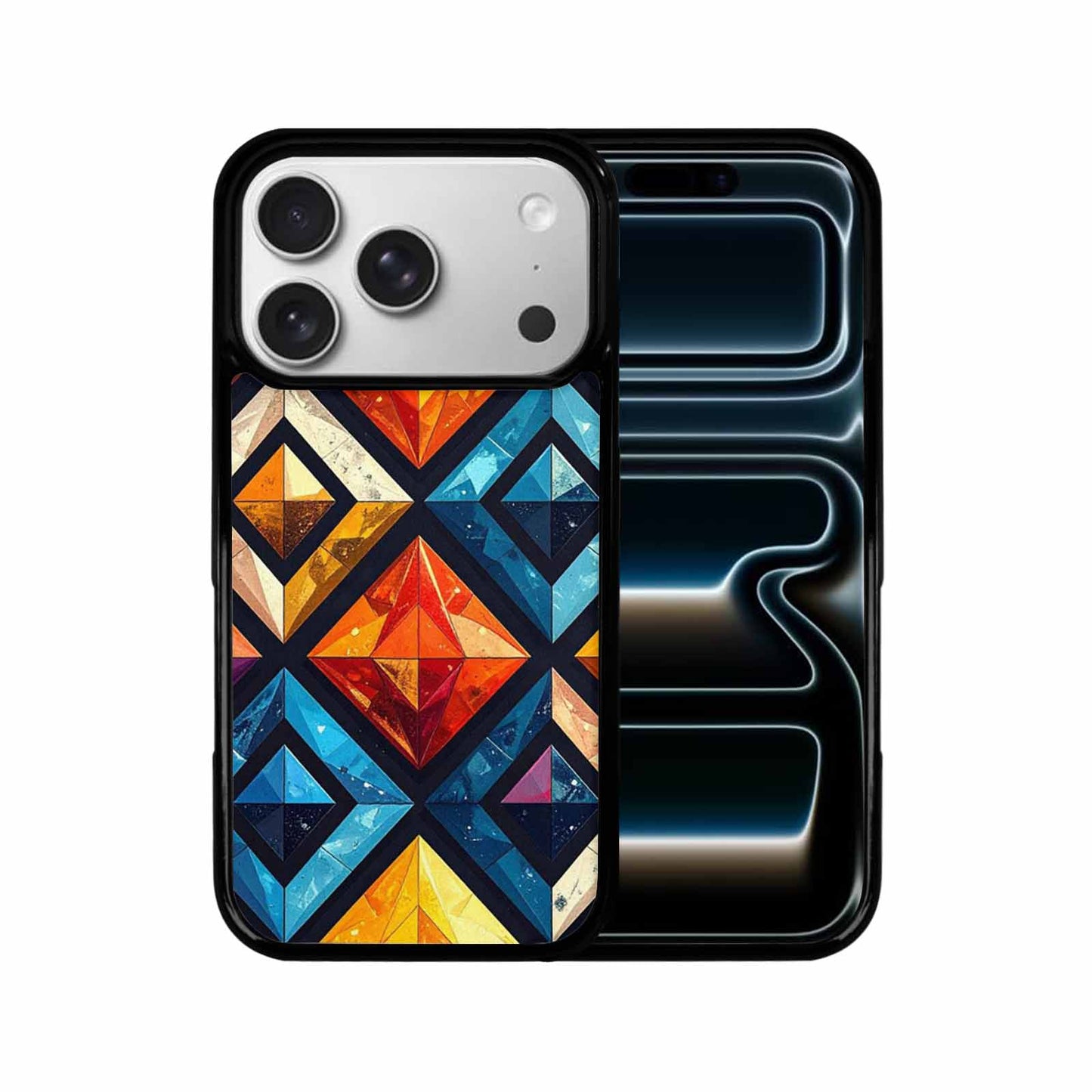 iPhone 17 Pro Case — Vintage Summer Diamond Retro Vintage, Custom Made Phone Cover