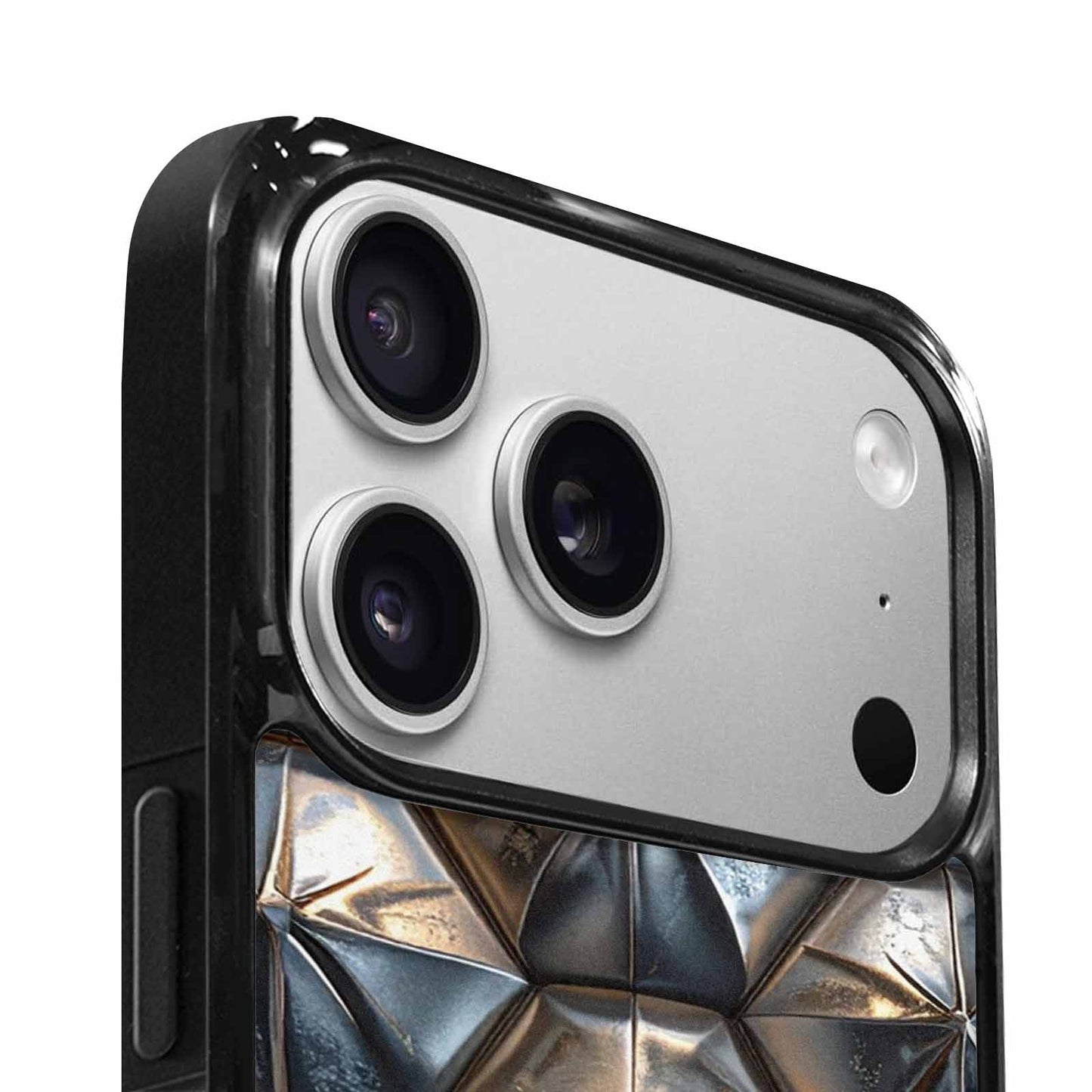 iPhone 17 Pro Max Case — Metallic Back To Original Art, Custom Print Case Cover