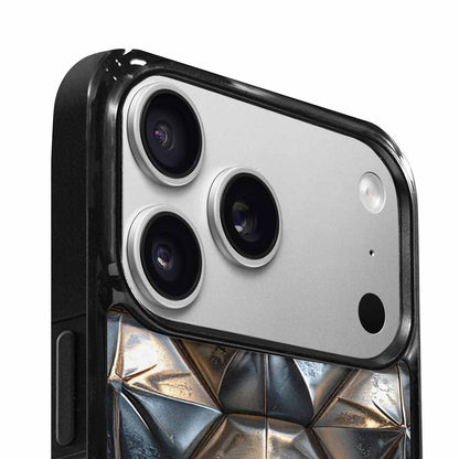 iPhone 17 Pro Max Case — Metallic Back To Original Art, Custom Print Case Cover