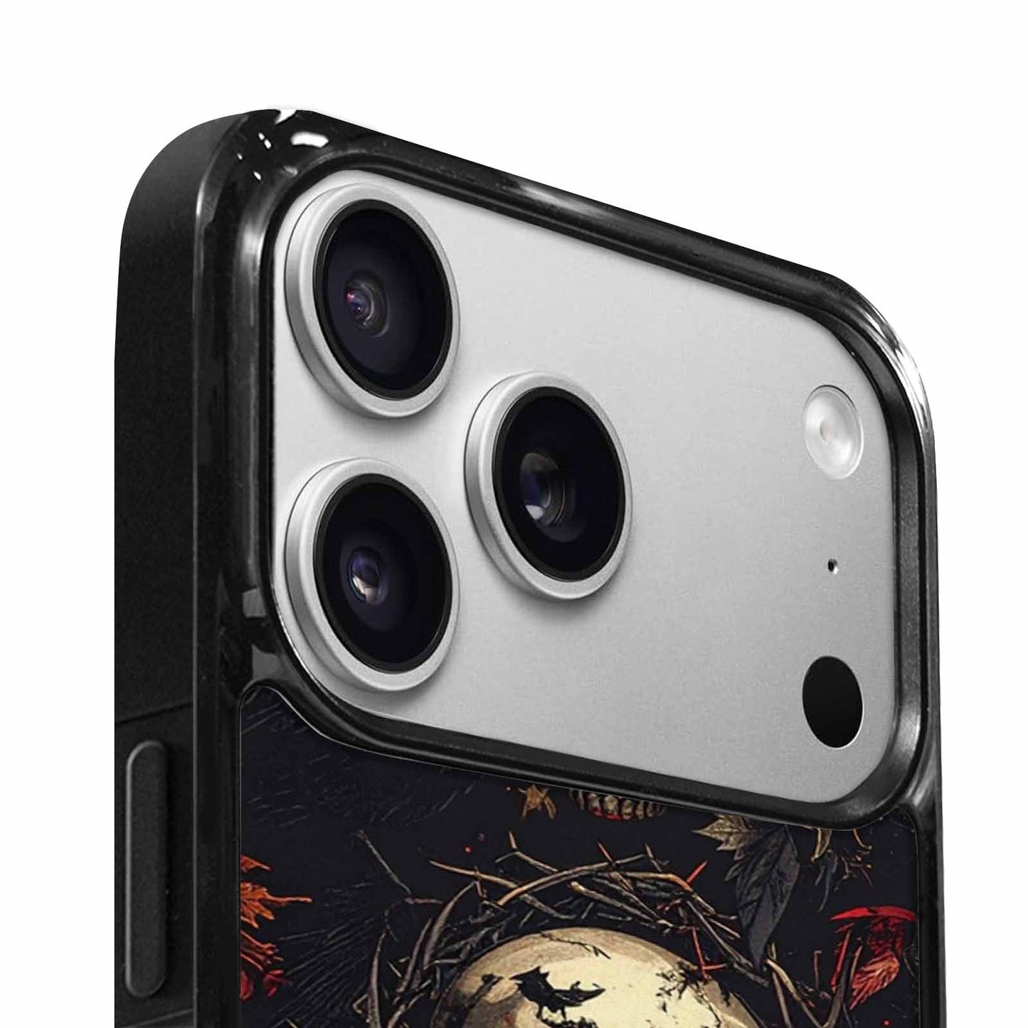 iPhone 17 Pro Case — Skull Dark Art Gothic Print Gothic, Customized Protective Case