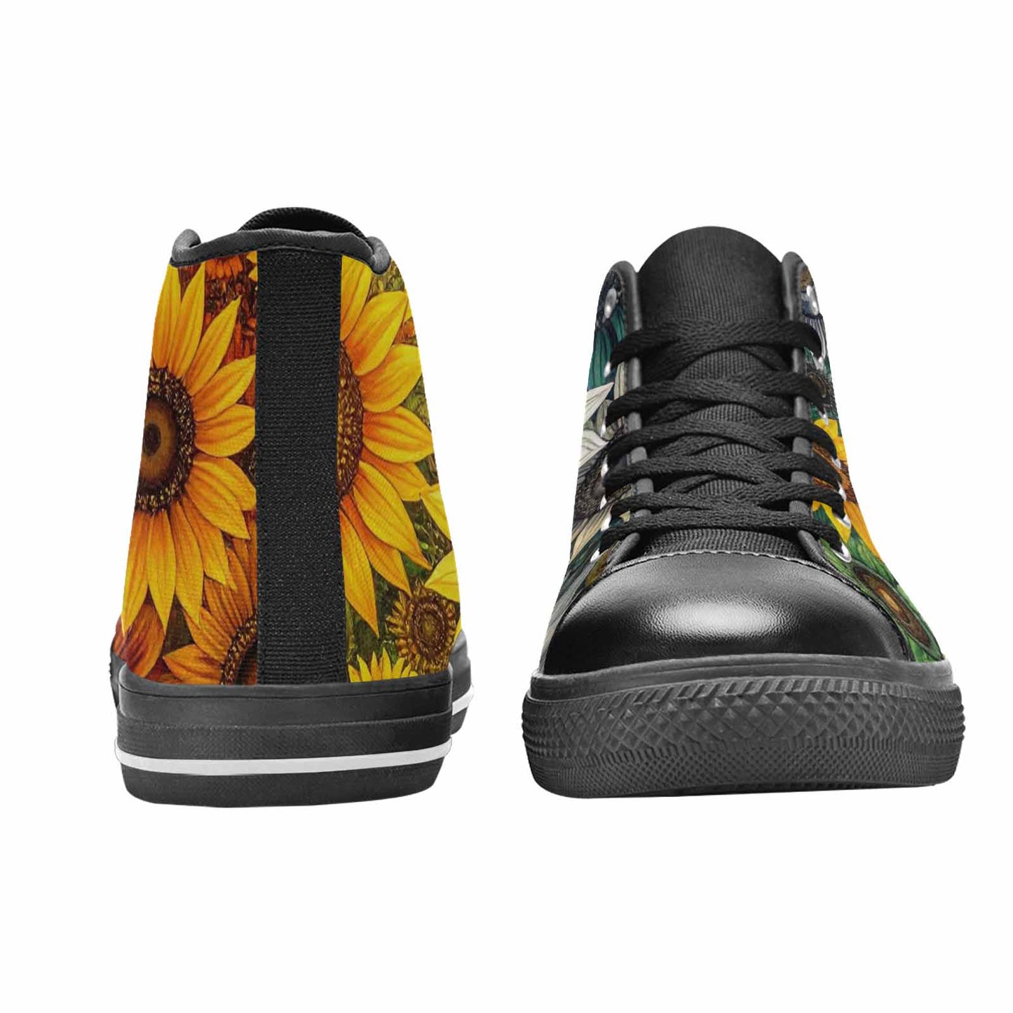 WOMEN'S Blend Melt Them High Top Canvas Aesthetic Custom Sneakers