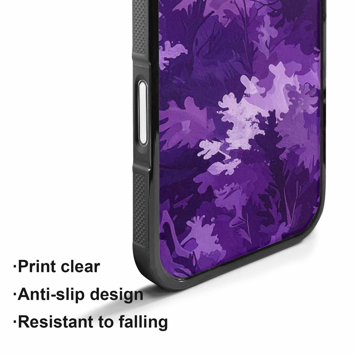 iPhone 17 Case — Small Military Camouflage Blotch Camo, Custom Printed Phone Case